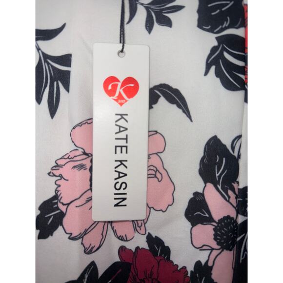 Kate Kasin High Waisted Pencil Faux wrap - Picture 4 of 5